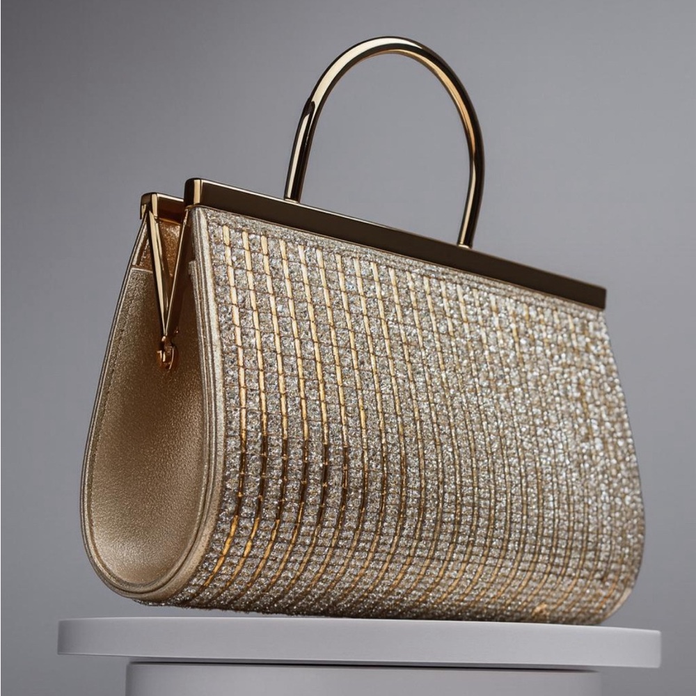 Glamorous Gold Evening Clutch